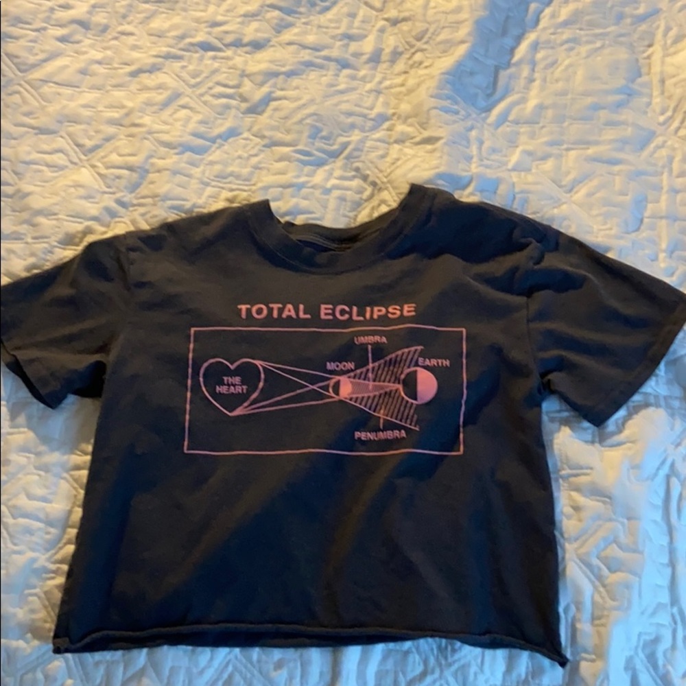 Short sleeve crop top